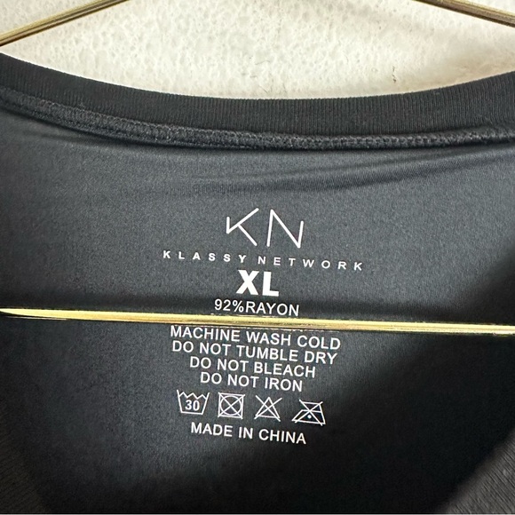 Klassy Network Peek-a-Boo Brami Longsleeve Size XL - Picture 3 of 4